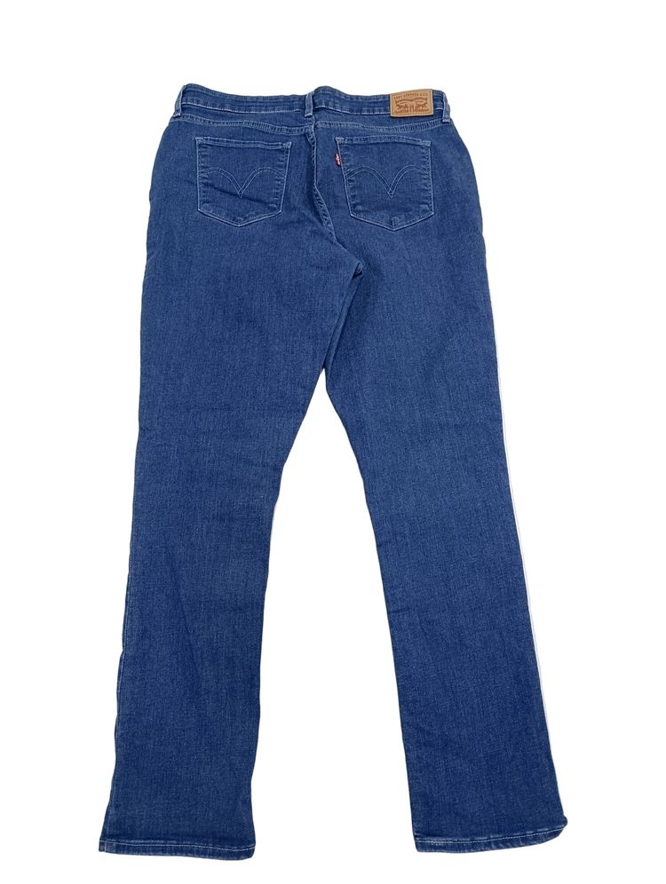 Levi's Classic mid rise skinny donna W32 L30 levis vintage jeans usato 7