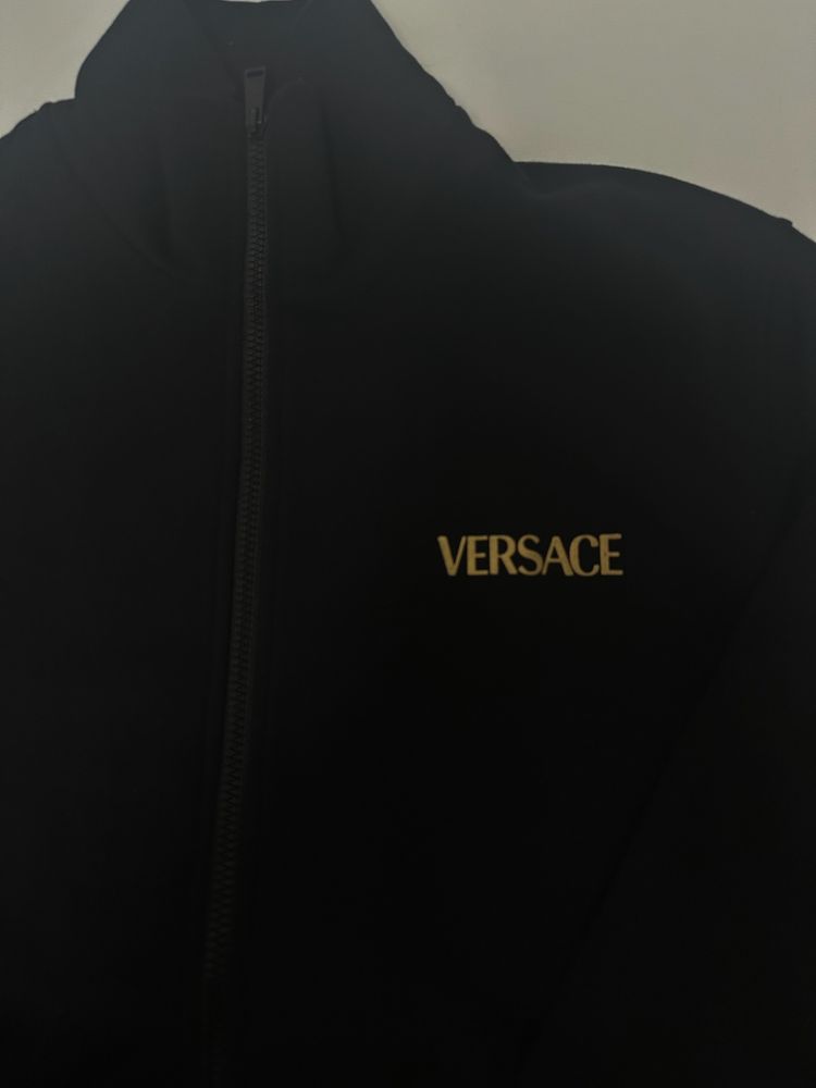 Versace Black Zip-Up Jacket image 3