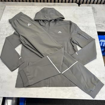 43. Boys XL Montirex Grey Hooded Jacket And Pants Set