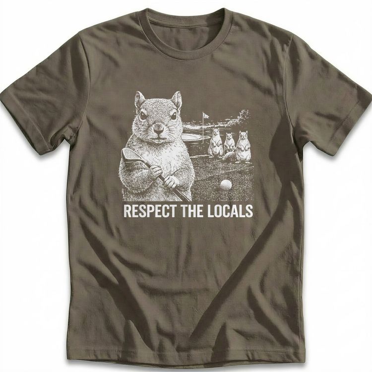 RESPECT THE LOCALS GOLF 026 T Shirt 6