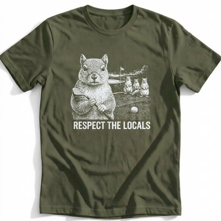 RESPECT THE LOCALS GOLF 026 T Shirt 2
