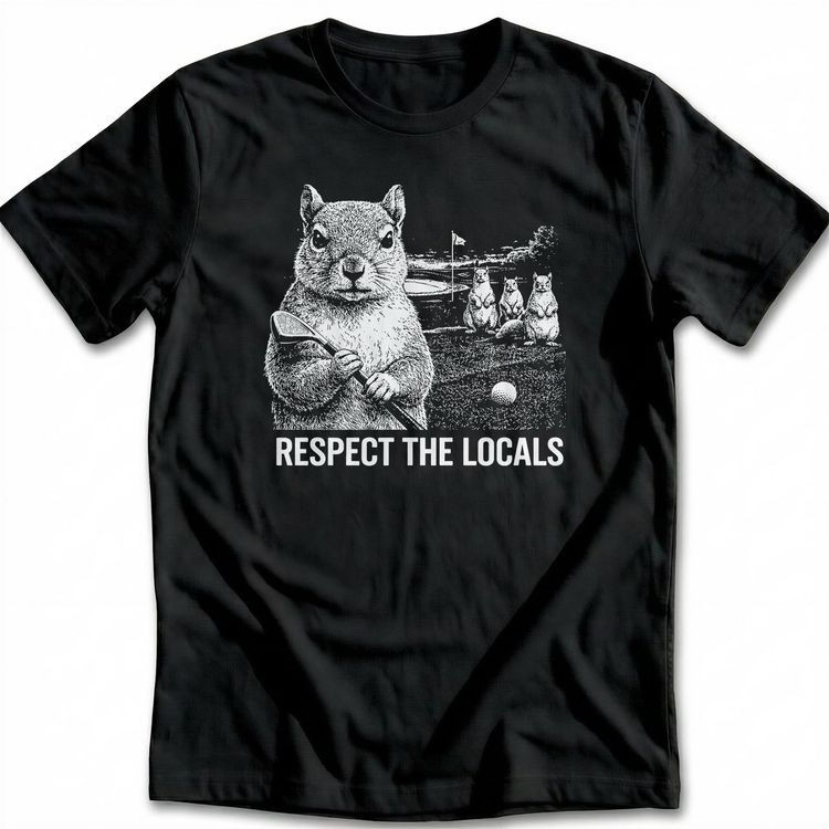 RESPECT THE LOCALS GOLF 026 T Shirt 7
