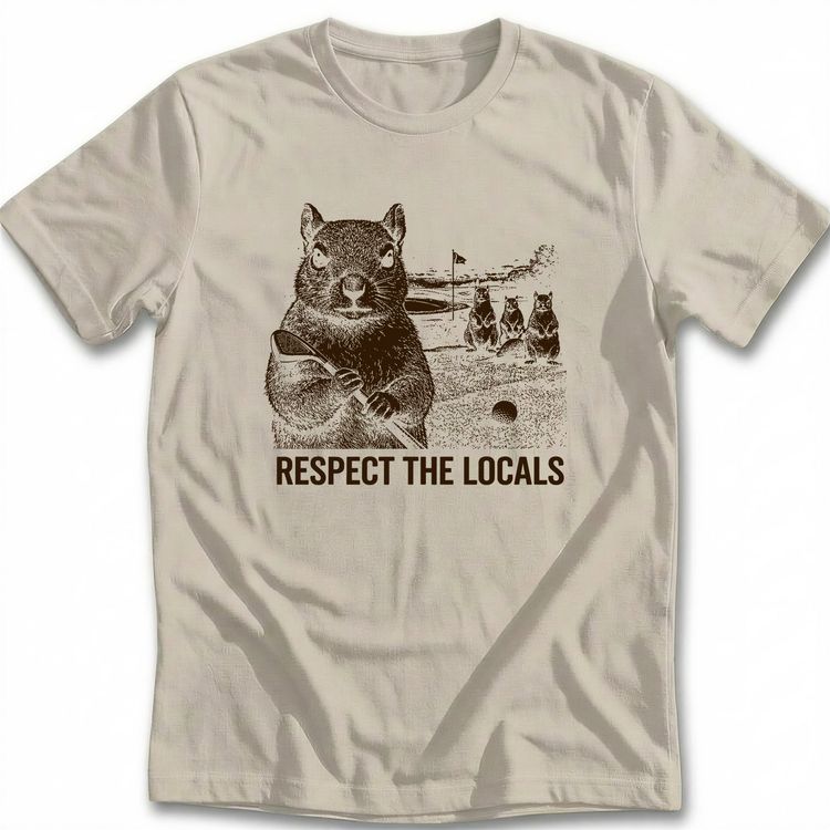RESPECT THE LOCALS GOLF 026 T Shirt 3