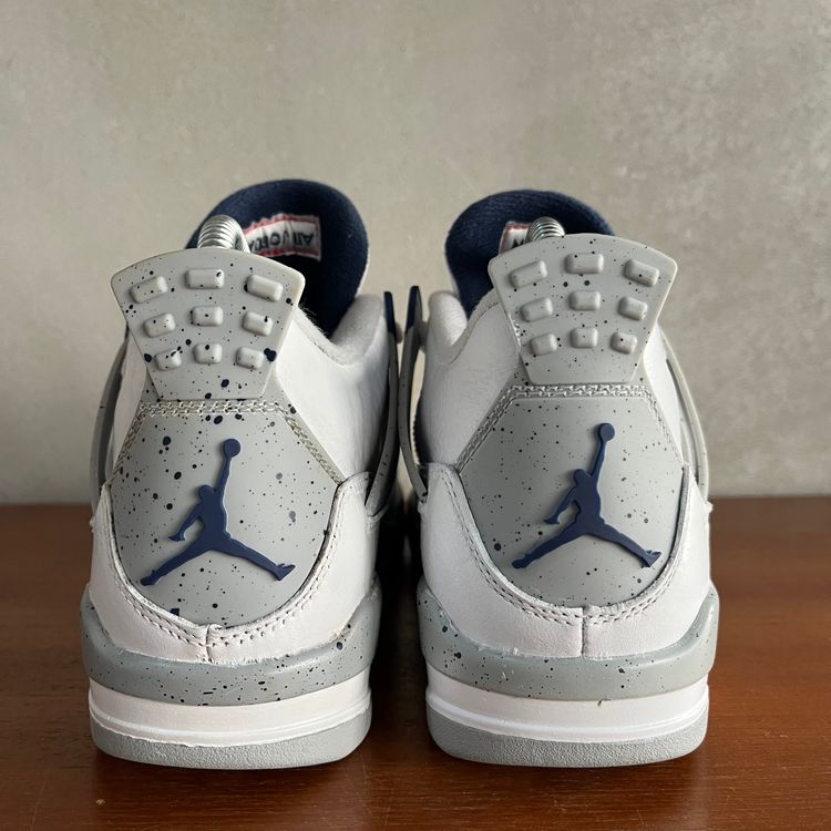 UK 3.5 (US 4Y) Air Jordan 4 Retro MIDNIGHT NAVY 408452-140 image 12