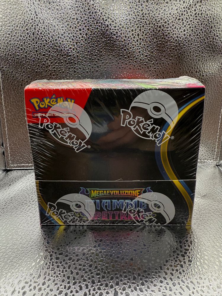 Pokémon fiamme spettrali booster box 
