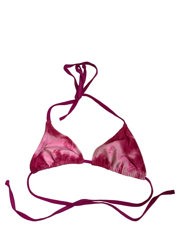 Y2K pink bikini top M