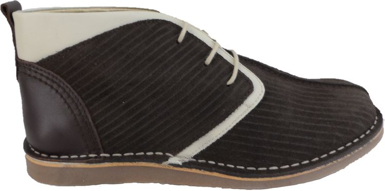 Ikon Original Brown Afterglow 70s Mod Style Real Suede Desert Boots imagen 7