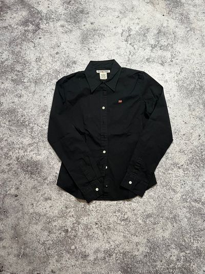 Polo Jeans Company Ralph Lauren Black Button-Up Shirt