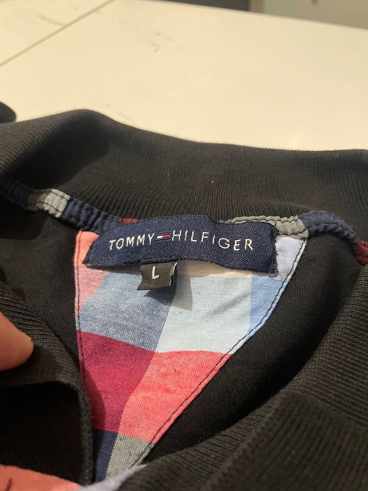 Tommy Hilfiger Black Polo Shirt image 2