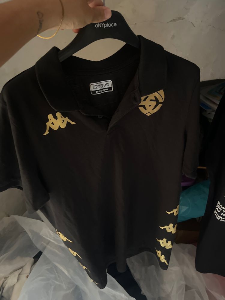 Kappa Black Polo Shirt
