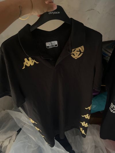 Kappa Black Polo Shirt