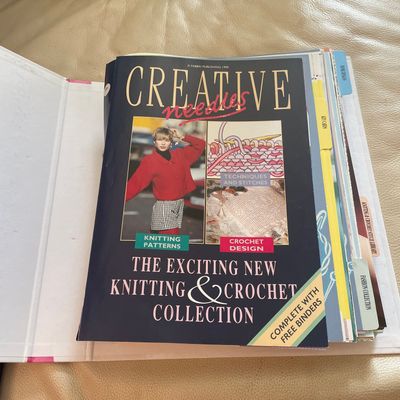 Vintage The Exciting New Knitting & Crochet Collection by Creative Needles 1