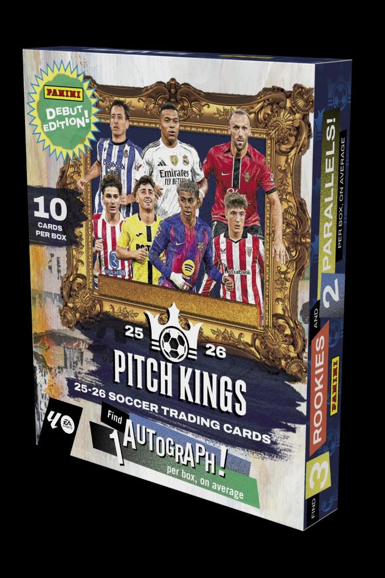 1 SPOT X 1 Panini Pitch Kings LaLiga 2025/26 - Hobby Box. B 976