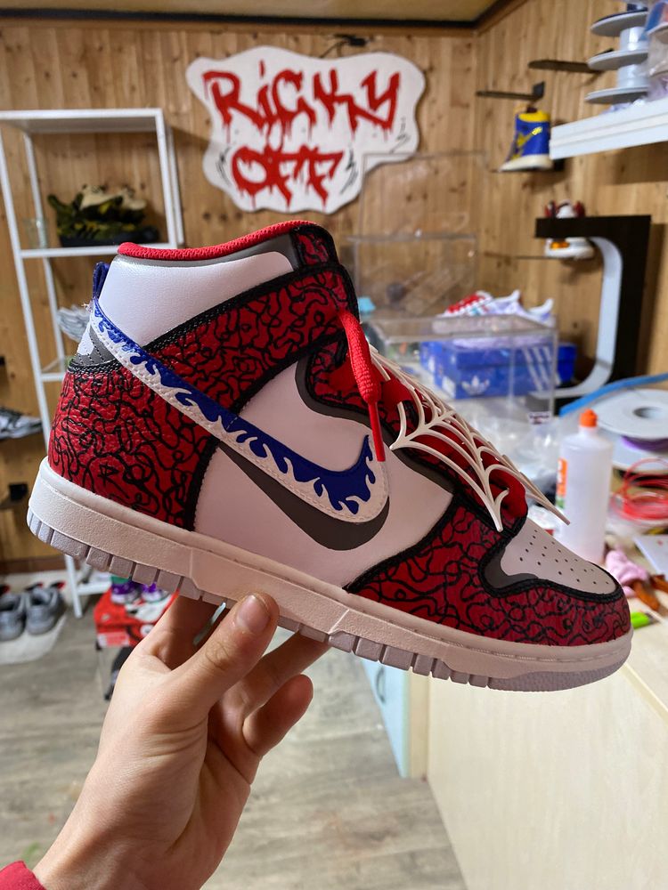 Nike Dunk High Custom
