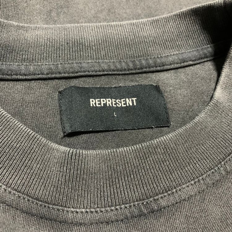 Represent Large As Good As Dead Vintage Grey Tee image 4