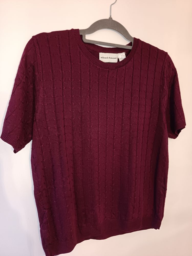 Alfred Dunner Short Sleeve Knit Top