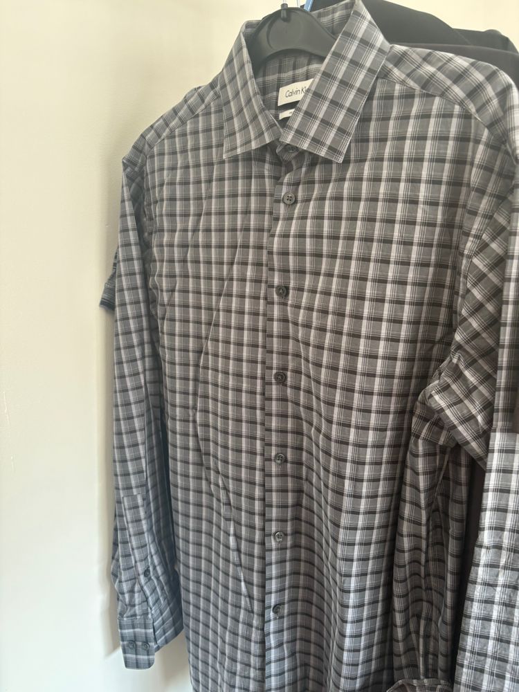Calvin Klein Men'S Checkered Shirt