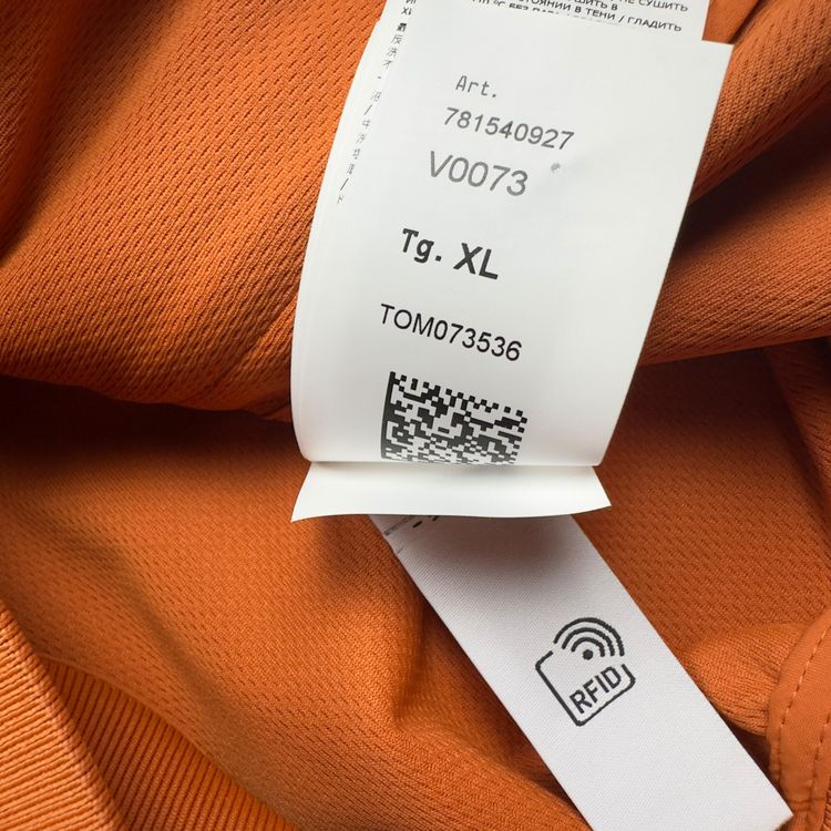 S/S 23 Stone Island Light Soft Shell-R Jacket with e-dye Technology - Orange imagen 10