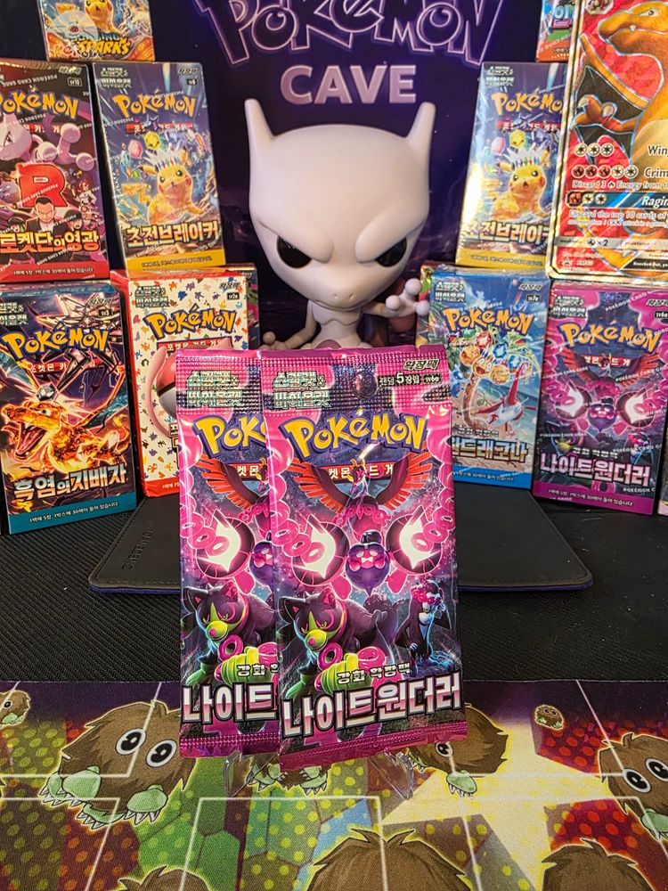 2x random Korean Pokémon booster pack.