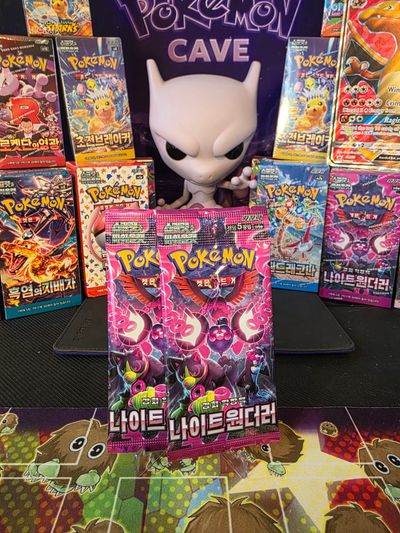2x random Korean Pokémon booster pack.
