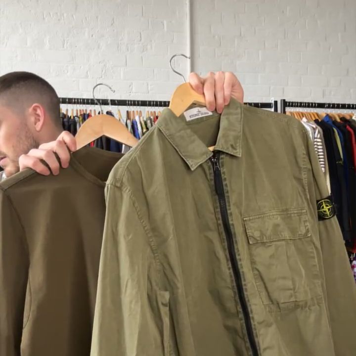 Stone Island stone island overshirt and cp jumper l product image