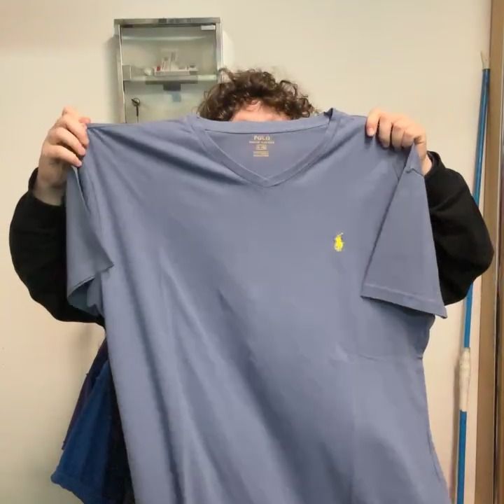 RLX Ralph Lauren T-Shirt Ralph Lauren Ciano taglia L  imagen del producto