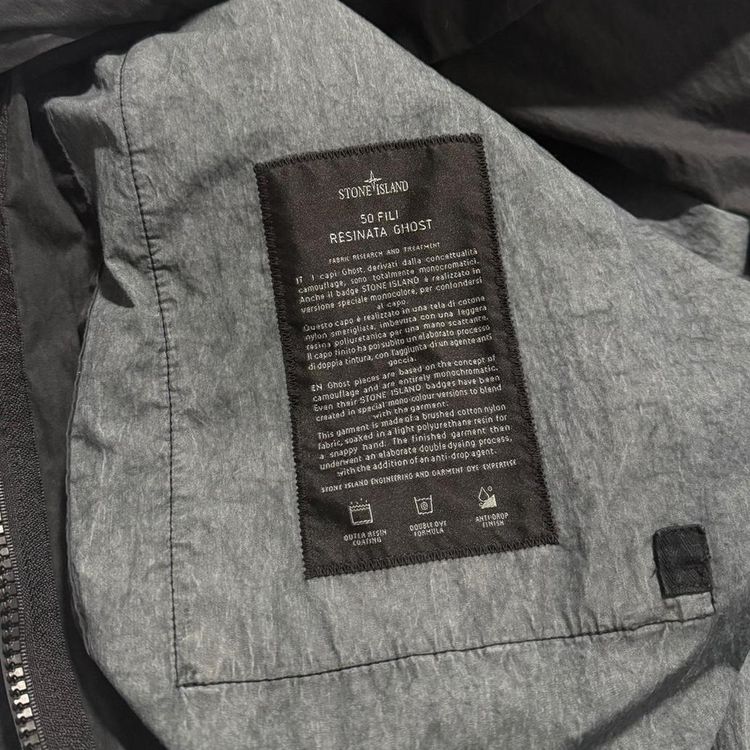 Stone Island Ghost Canvas Trench Jacket image 6