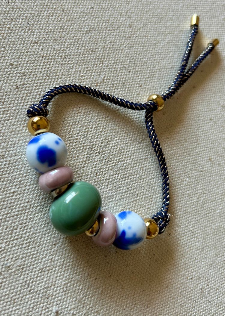 Pulsera Cord Egg green