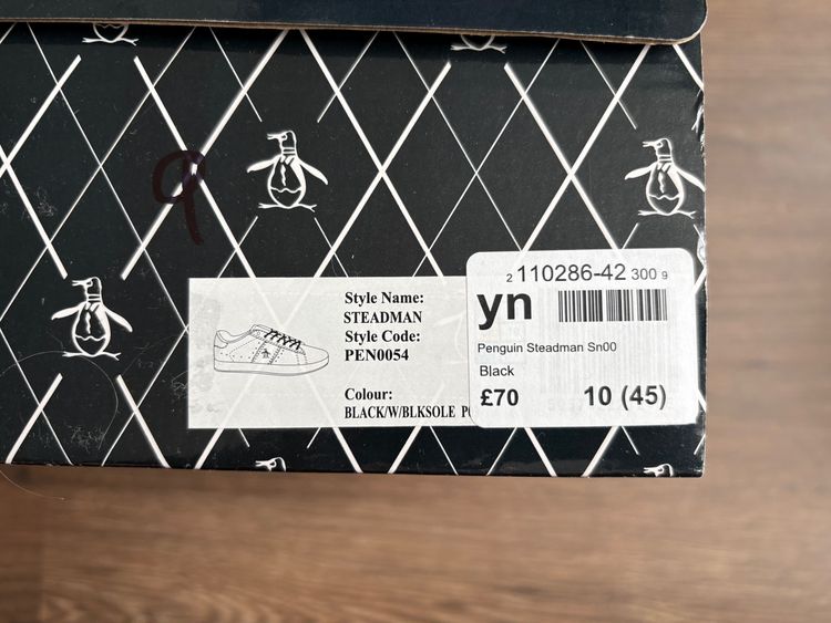 Original Penguin Black Sneakers image 6