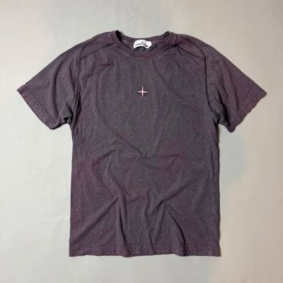 Stone Island Red Dust Treatment T-shirt - Large