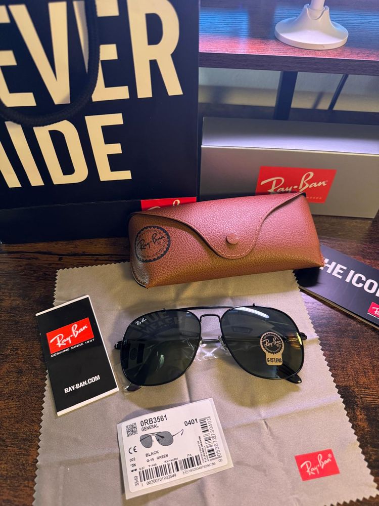 Ray-Ban Black Sunglasses image 1