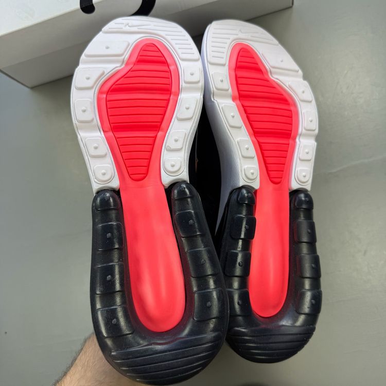Nike Air Max 270 Size UK 8 Black White Low Top Men's Trainers AH8050-002 image 9