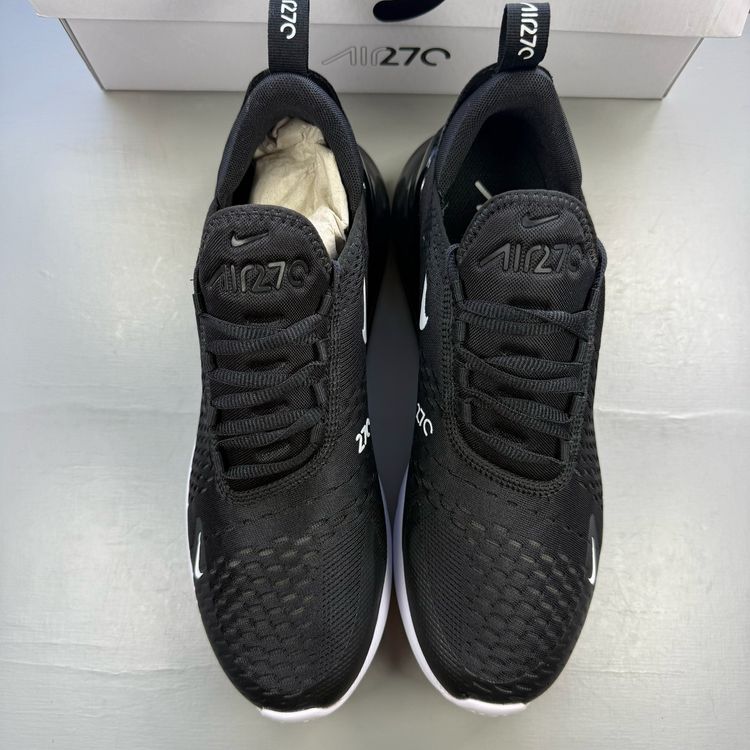 Nike Air Max 270 Size UK 8 Black White Low Top Men's Trainers AH8050-002 image 8