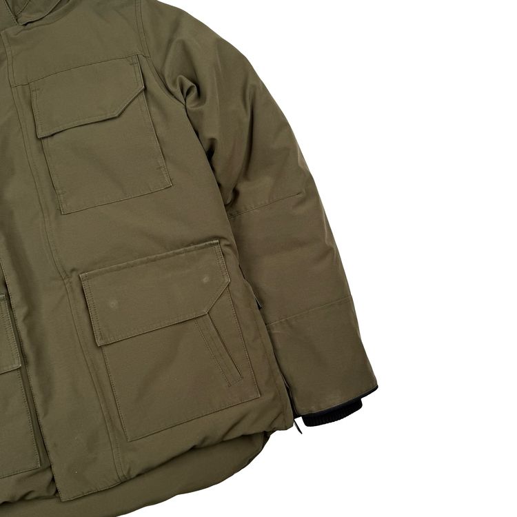 Canada Goose Military Green Maitland Down Parka Jacket - Small image 8