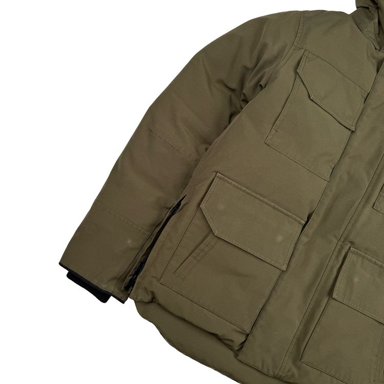 Canada Goose Military Green Maitland Down Parka Jacket - Small image 10