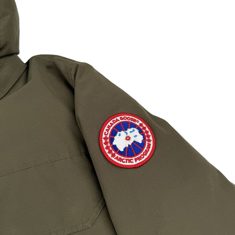 Canada Goose Military Green Maitland Down Parka Jacket - Small image 3
