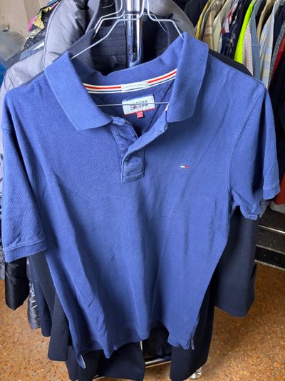 Tommy Hilfiger Navy Blue Polo Shirt