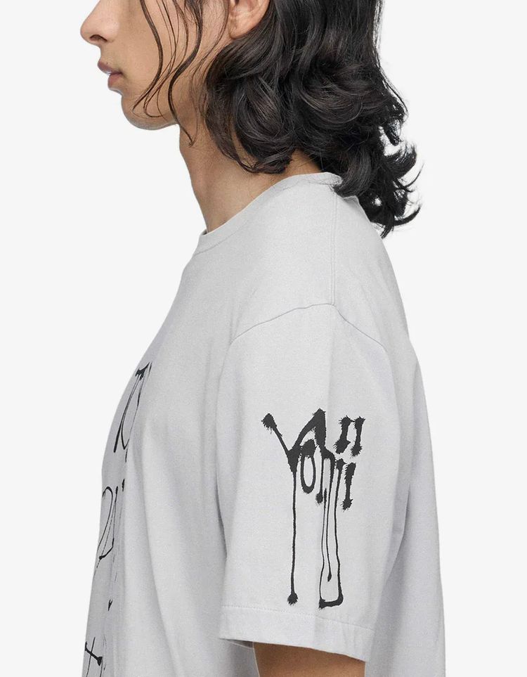 Y-3 Grey Chito City Graphic T-Shirt image 6