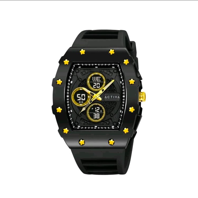 Activa x Invicta Digital Essentials Blk/Gld Digital- imagen 1