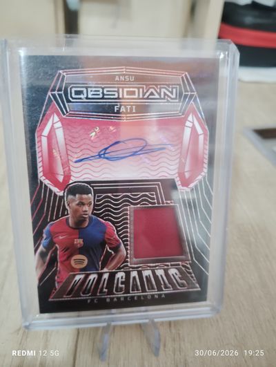 Ansu Fati Obsidian Volcanic auto parch/ 99
