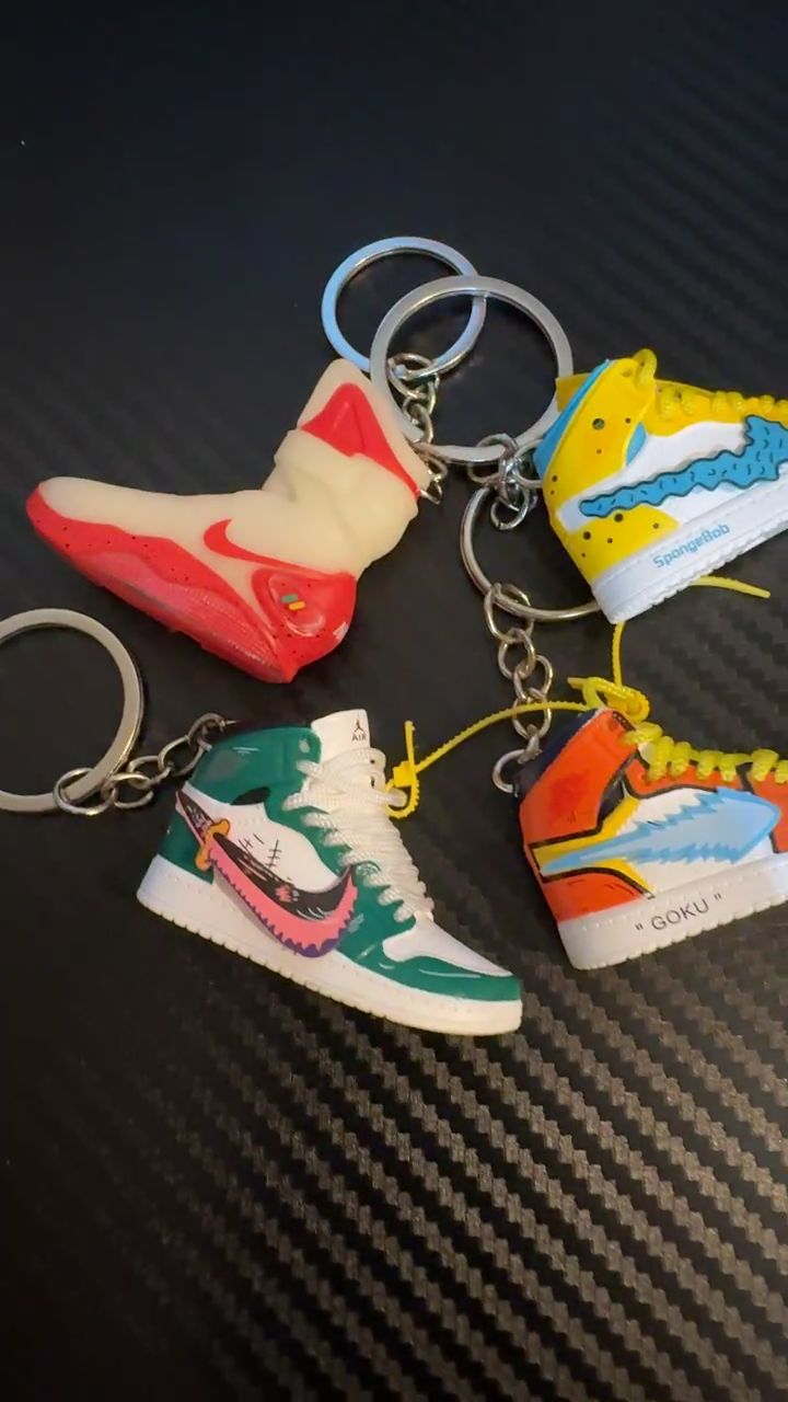 Nike Sneaker Keychains. Choose 1 (Sold Individually) image 1