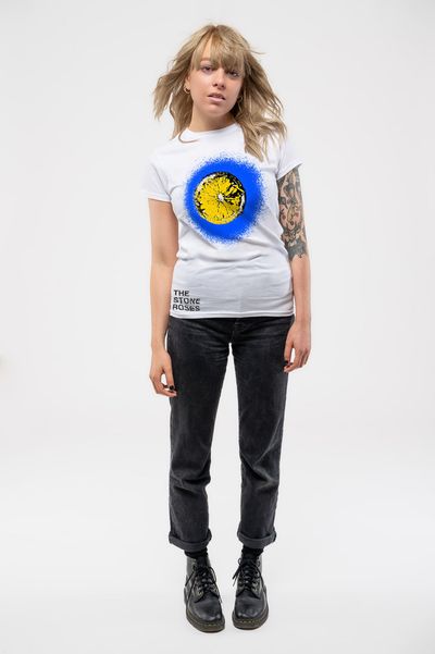 The Stone Roses Blue Lemon Skinny T Shirt 5