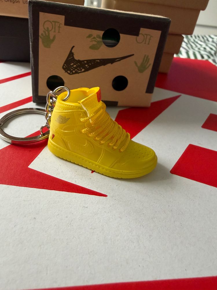 Yellow Sneaker Keychain