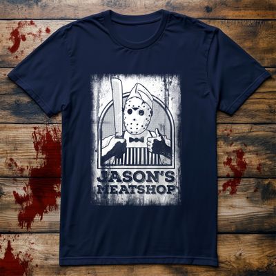 Jason White Meat shop T-Shirt 5