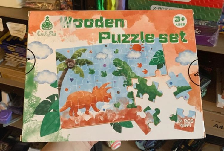 Set Wooden Puzzle Set 3in 1  product image