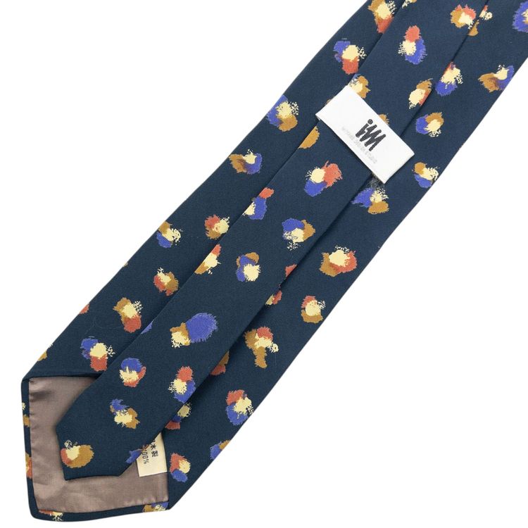 Vintage 90s Issey Miyake Pattern Silk Tie image 8
