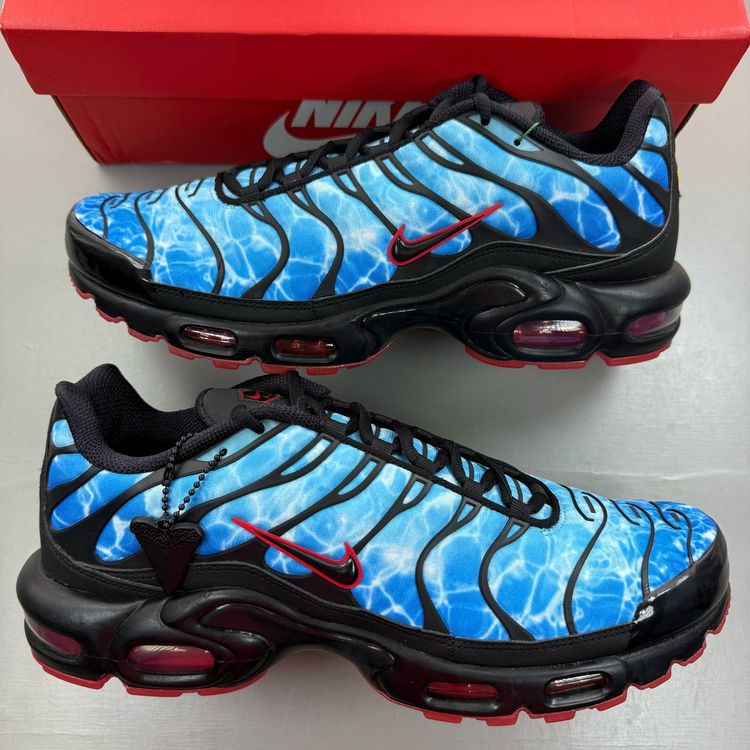 Nike Air Max Plus TN Size UK 9.5 Shark Attack Blue Men's Trainers HQ3824-001 image 1