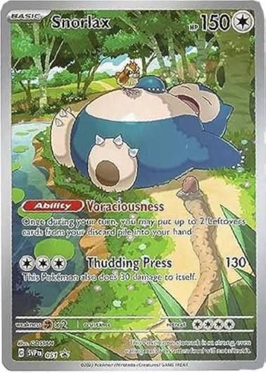 Immagine di SEALED Snorlax Pokémon Card - ENG 1