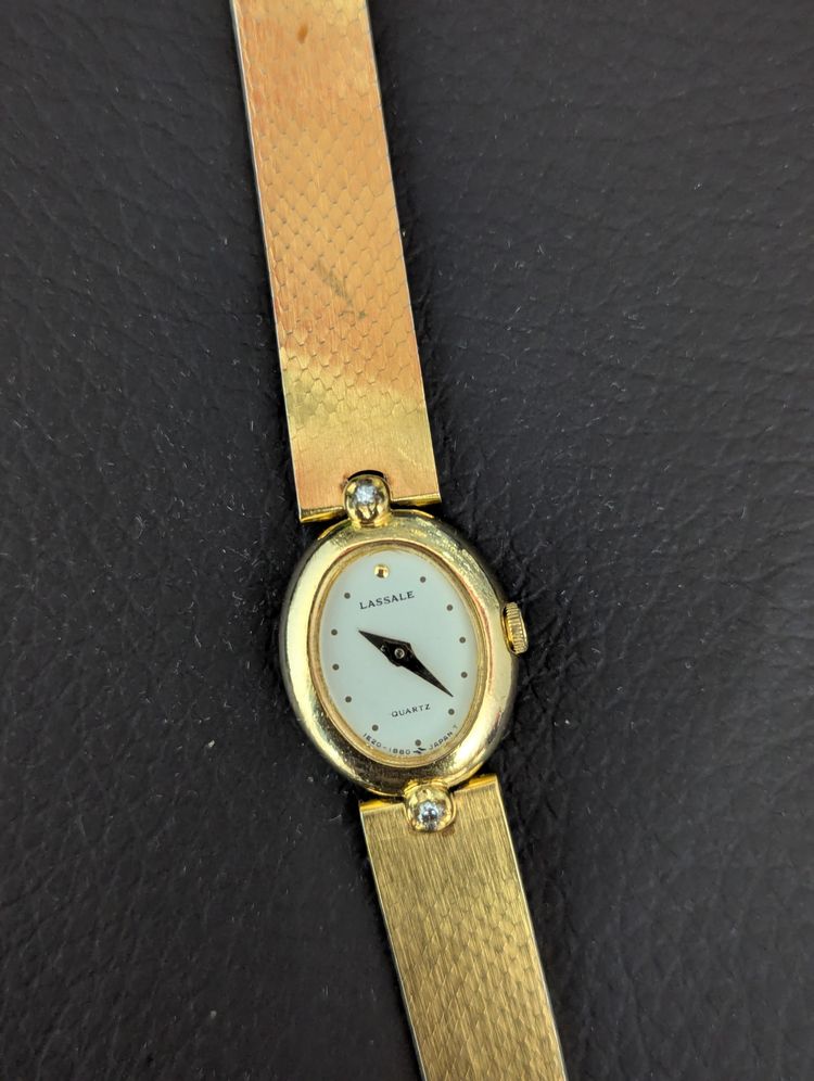 Lassale Seiko diamond women's wristwatch