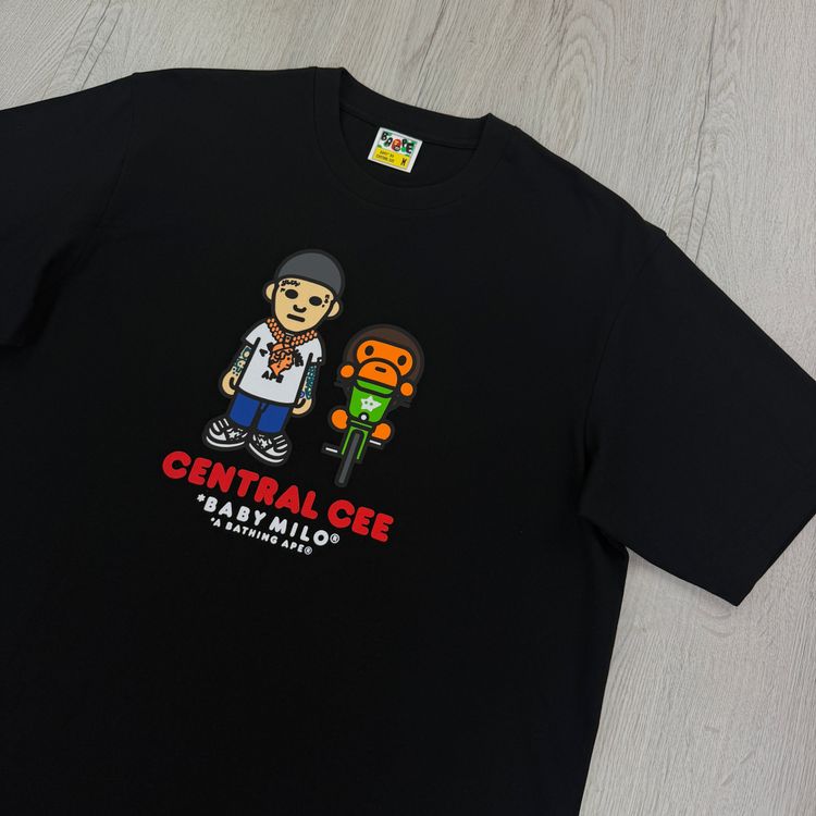Immagine di Bape x Central Cee Men’s Black T-shirt  - Medium 2